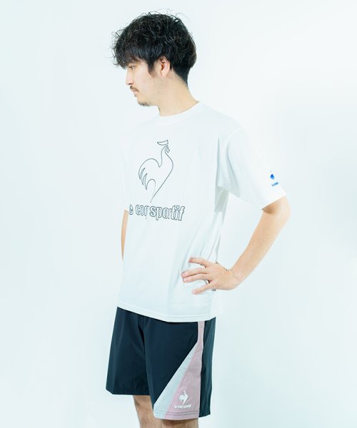 le coq sportif (ルコックスポルティフ)/ヘランカショートスリーブシャツ【アウトレット】/ホワイト