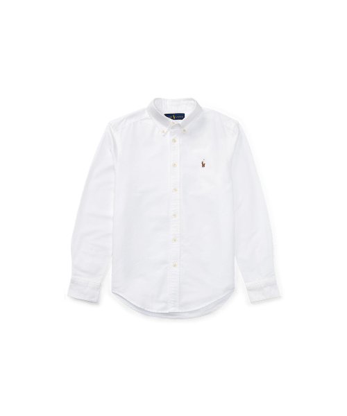 POLO RALPH LAUREN(POLO RALPH LAUREN)/(ボーイズ 8才～20才)コットン オックスフォード シャツ/100ホワイト