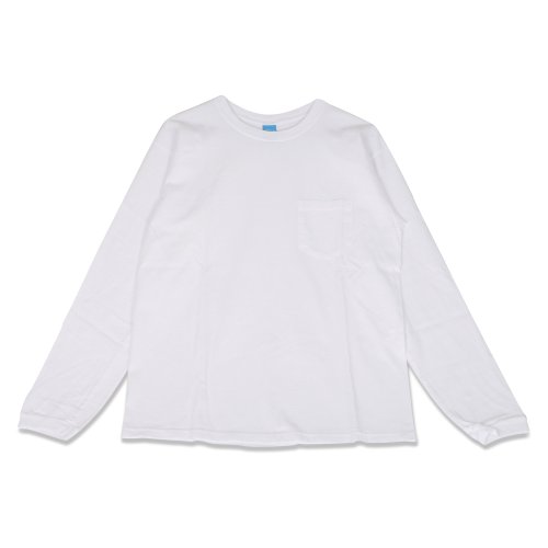 Good On(Good On)/ Good On グッドオン Tシャツ 長袖 メンズ レディース LONG SLEEVE POCKET TEE SHIRTS ブラック ホワイト グレー 黒 白/その他系1