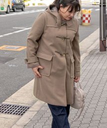 ロングダッフルコート クレット 大きいサイズ Clette Magaseek