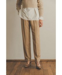 CLANE(クラネ)/GROSS COLOR TAPERED PANTS/IVORY