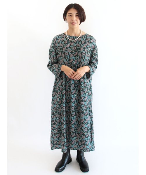 セール Lugnoncure レトロ花柄サックワンピース テチチ Te Chichi Magaseek