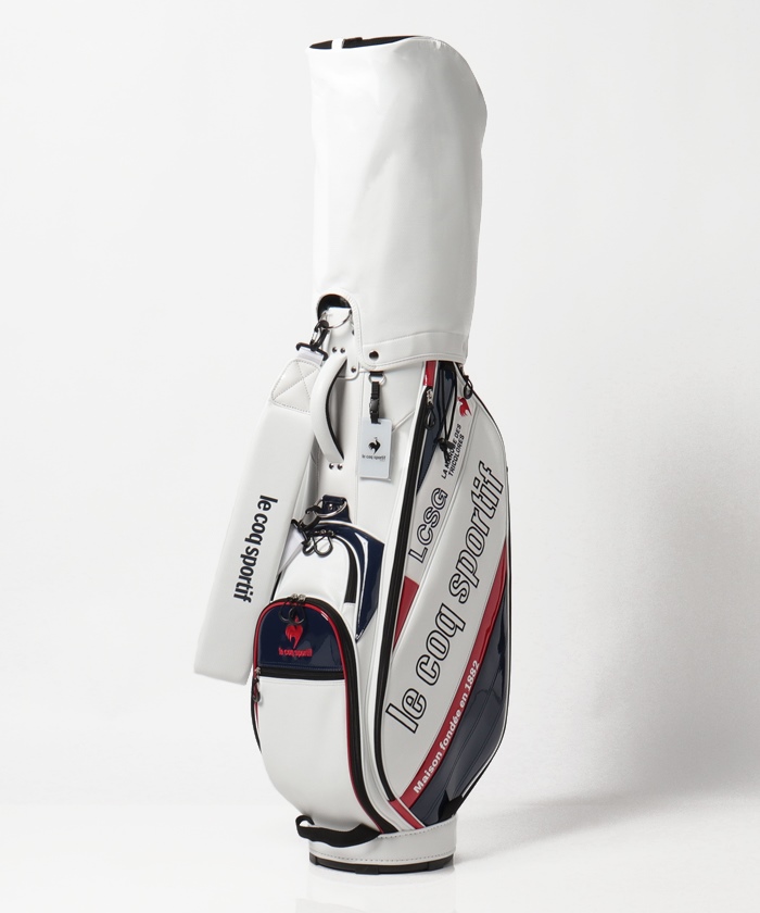 ルコックスポルティフ（ゴルフ）\r ダイヤゴナルカラーコントラストキャディバッグ ルコックスポルティフ（ゴルフ）r r ダイヤゴナルカラー