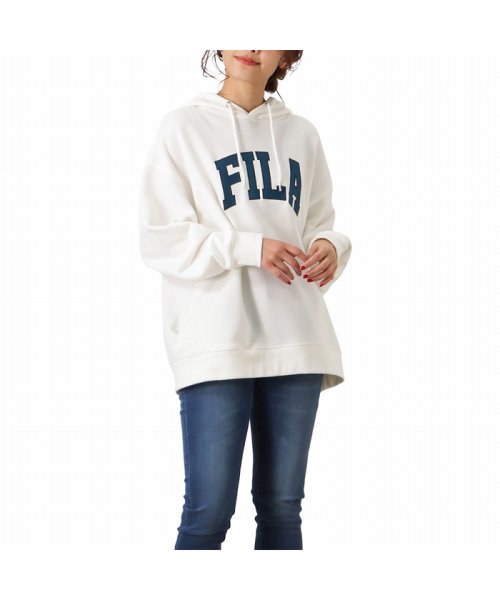 セール Fila フィラ 刺繍カレッジパーカー Fl1950 マックハウス レディース Mac House Women Magaseek