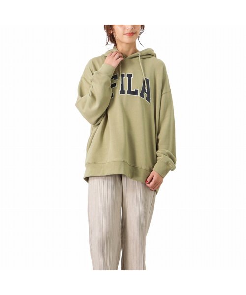 Fila フィラ 刺繍カレッジパーカー Fl1950 マックハウス レディース Mac House Women Magaseek