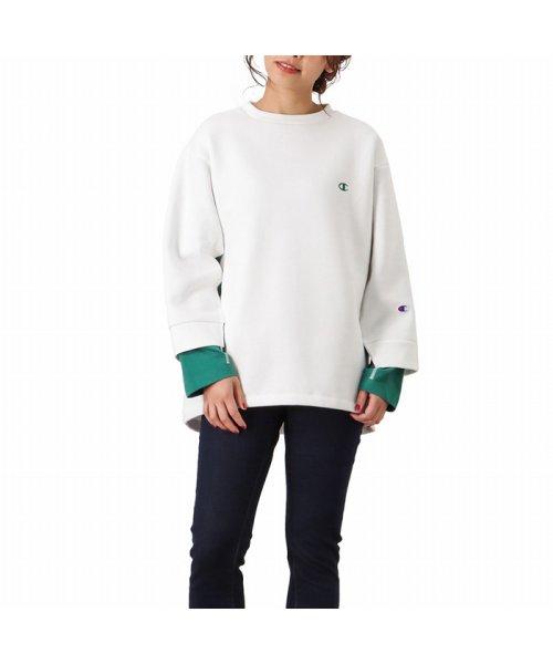 セール Champion チャンピオン クルーネックレイヤードスウェットトレーナー Cw U015 マックハウス レディース Mac House Women Magaseek セール Champion チャンピオン クルーネックレイヤードスウェットトレーナー Cw U015 マックハウス レディース Mac House Women Magaseek
