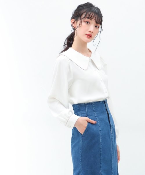 セール セーラーカラーブラウス ハニーズ Honeys Magaseek