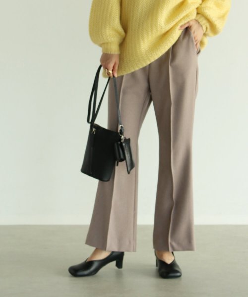 セール Vin 手洗い可 センタープレスワイドパンツ ヴァン Vin Magaseek