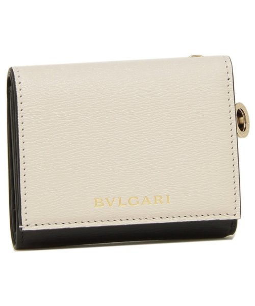ブルガリ 財布 折財布 レディース Bvlgari 2148 ホワイト ブラック ブルガリ Bvlgari Magaseek