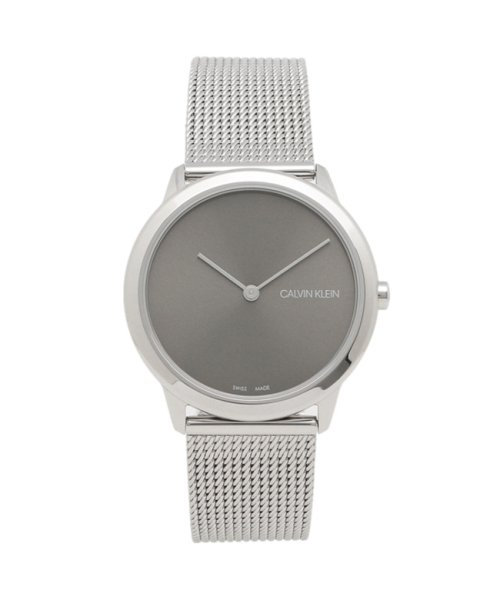 カルバンクライン 時計 メンズ ミニマル 35mm クォーツ グレー シルバー Calvin Klein K3m221y3 カルバンクライン Calvin Klein Magaseek