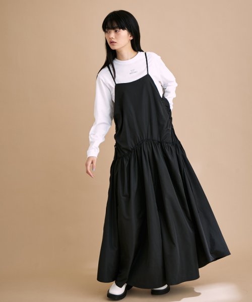 タフタキャミソールワンピース アダム エ ロペ Adam Et Rope Magaseek