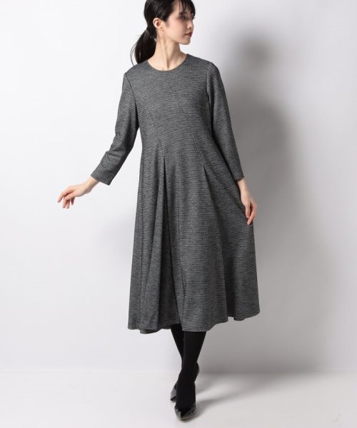 セール ミディ丈フレアワンピース Leilian White Label レリアン Leilian Magaseek