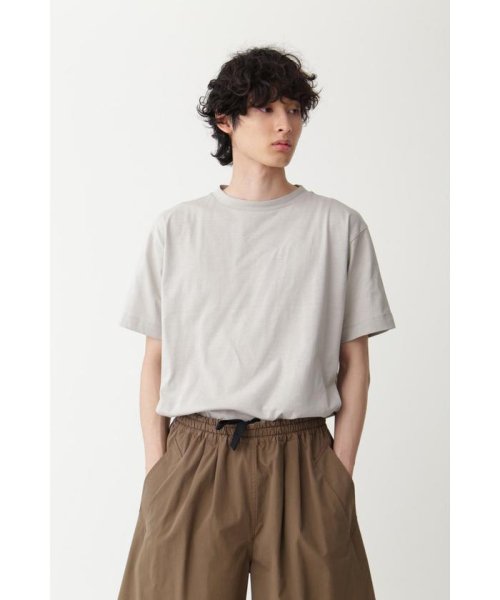 MHL.(エムエイチエル)/NATURAL LIGHT COTTON JERSEY/LIGHTGREY1