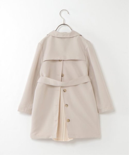 セール キッズ スリットプリーツトレンチコート 100 160cm イッカ キッズ Ikka Kids Magaseek