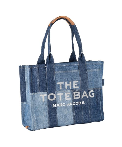  Marc Jacobs(マークジェイコブス)/【MARC JACOBS(マークジェイコブス)】MARC JACOBS マークジェイコブス THE DENIM TOTE BAG A4可/ブルー