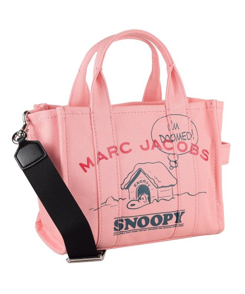  Marc Jacobs(マークジェイコブス)/【MARC JACOBS(マークジェイコブス)】MARC JACOBS マークジェイコブス PEANUTS SNOOPY TOTE 2WAY/ピンク