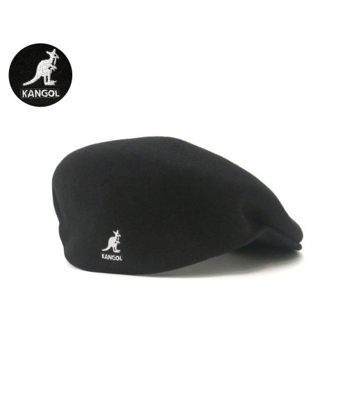 KANGOL(KANGOL)/カンゴール ハンチング 秋冬 KANGOL Wool 504 帽子 ウール ニット 羊毛 ブランド メンズ レディース 107－169001/ブラック系1