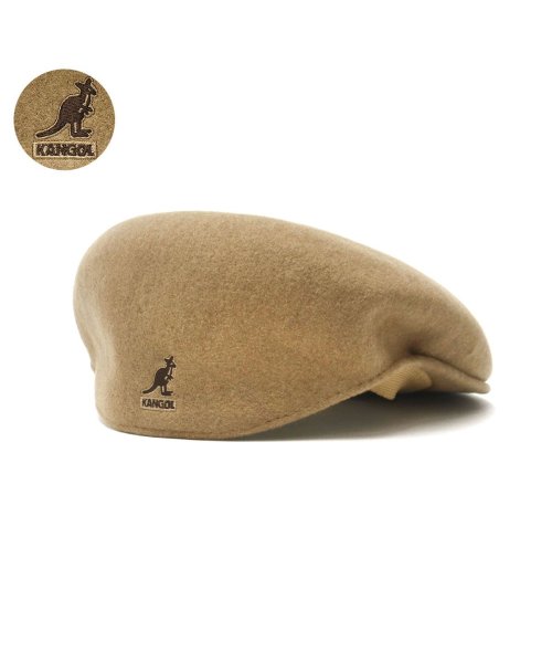 KANGOL(KANGOL)/カンゴール ハンチング 秋冬 KANGOL Wool 504 帽子 ウール ニット 羊毛 ブランド メンズ レディース 107－169001/キャメル系2