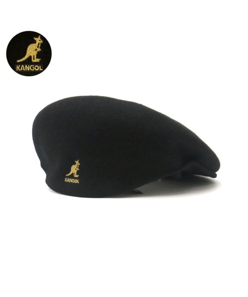 KANGOL(KANGOL)/カンゴール ハンチング 秋冬 KANGOL Wool 504 帽子 ウール ニット 羊毛 ブランド メンズ レディース 107－169001/ブラック系6