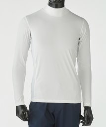 LANVIN SPORT(ランバン スポール)/長袖ハイネックアンダーシャツ【ECO/サンスクリーン/吸水速乾】/ホワイト