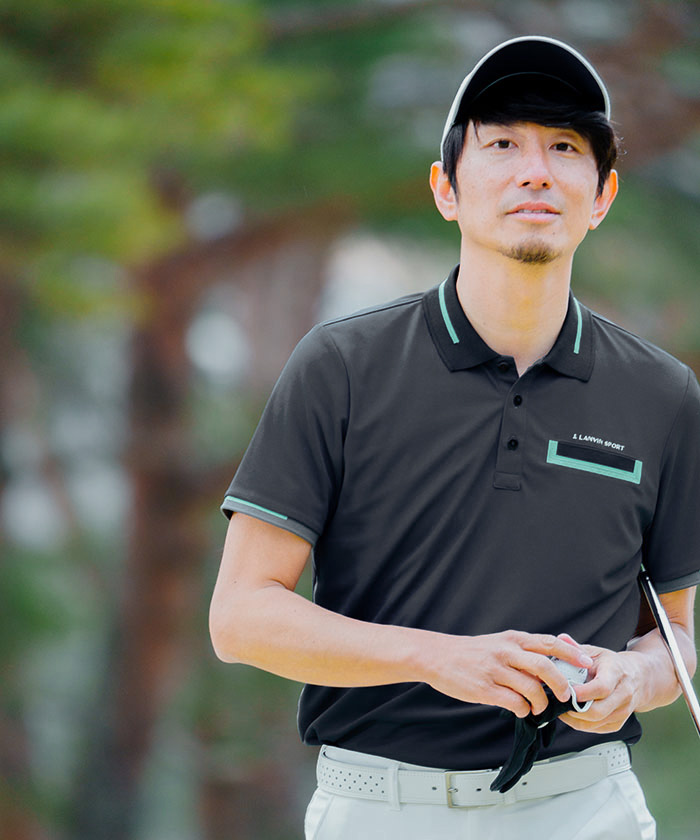 最高品質の ランバンスポール ゴルフポロシャツ サイズ36 日本製