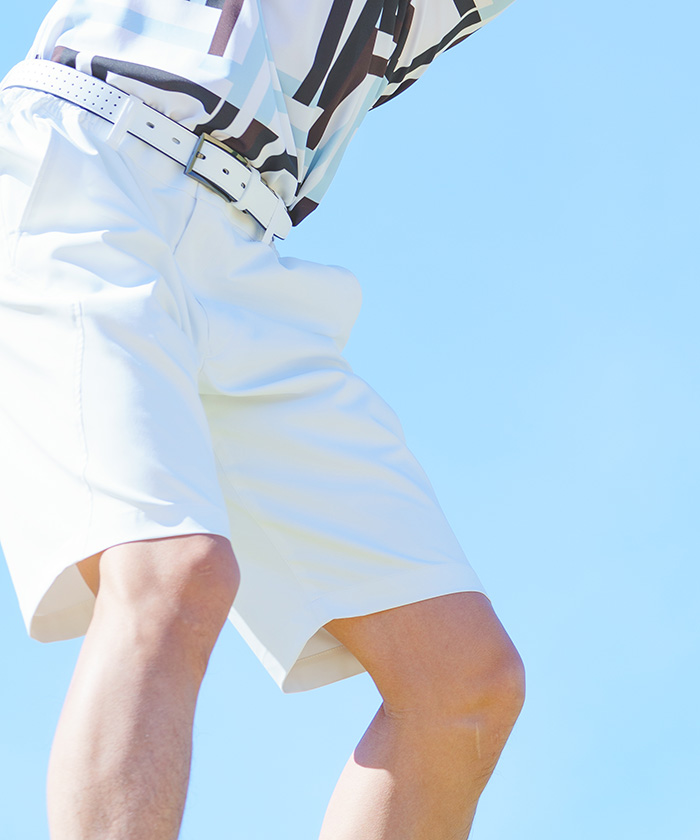 セール】キープクリーンストレッチショートパンツ【神白/サン