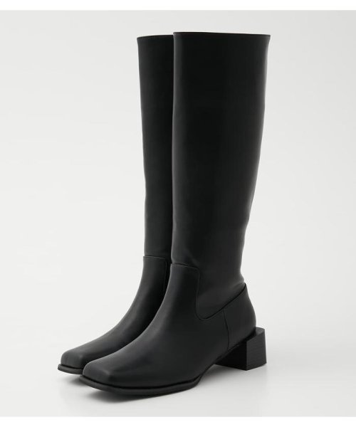 AZUL by moussy(アズールバイマウジー)/LONG BOOTS２/BLK