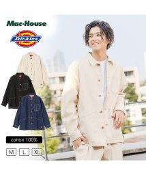 MAC HOUSE(men)(マックハウス（メンズ）)/Dickies ディッキーズ ステッチカバーオール 2178－0150/アイボリー