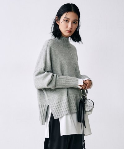 【マガジン掲載・WEB限定カラーあり・新色追加】Soft Wool Cashme