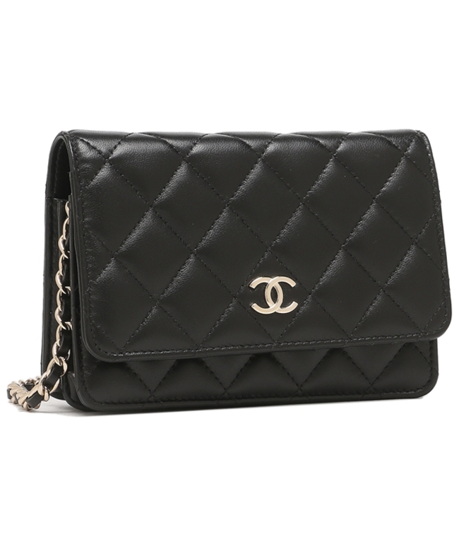 シャネル ショルダーバッグ ミニ チェーンウォレット Ccマーク リボン ブラック レディース Chanel Ap2160 シャネル Chanel Magaseek