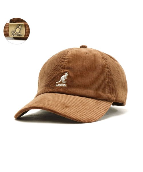 カンゴール キャップ KANGOL Cord Baseball 帽子 浅め ベースボールキャップ サイズ調整可能 フリーサイズ キャンプ  107－169010(504452169) カンゴール(KANGOL) MAGASEEK