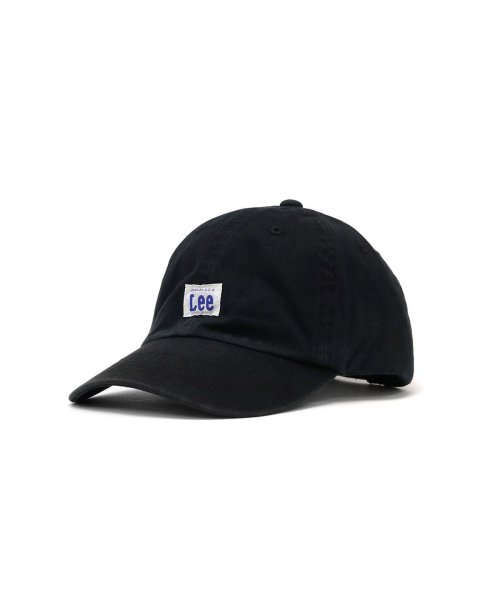 Lee(Lee)/Lee キャップ キッズ リー LEE 帽子 Lee KIDS LOW CAP COTTON TWILL 子ども コットン 綿 通園 通学 100－276301/ブラック