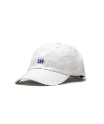 Lee(Lee)/Lee キャップ キッズ リー LEE 帽子 Lee KIDS LOW CAP COTTON TWILL 子ども コットン 綿 通園 通学 100－276301/ホワイト