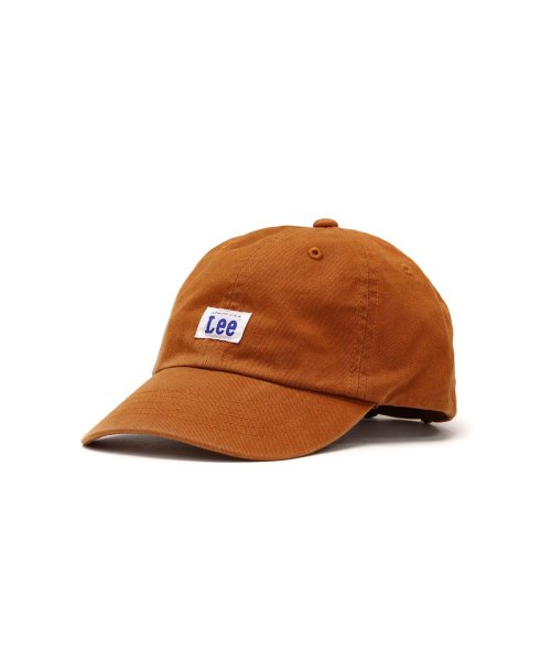 Lee(Lee)/Lee キャップ キッズ リー LEE 帽子 Lee KIDS LOW CAP COTTON TWILL 子ども コットン 綿 通園 通学 100－276301/オレンジ