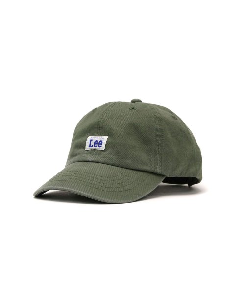 Lee(Lee)/Lee キャップ キッズ リー LEE 帽子 Lee KIDS LOW CAP COTTON TWILL 子ども コットン 綿 通園 通学 100－276301/グリーン