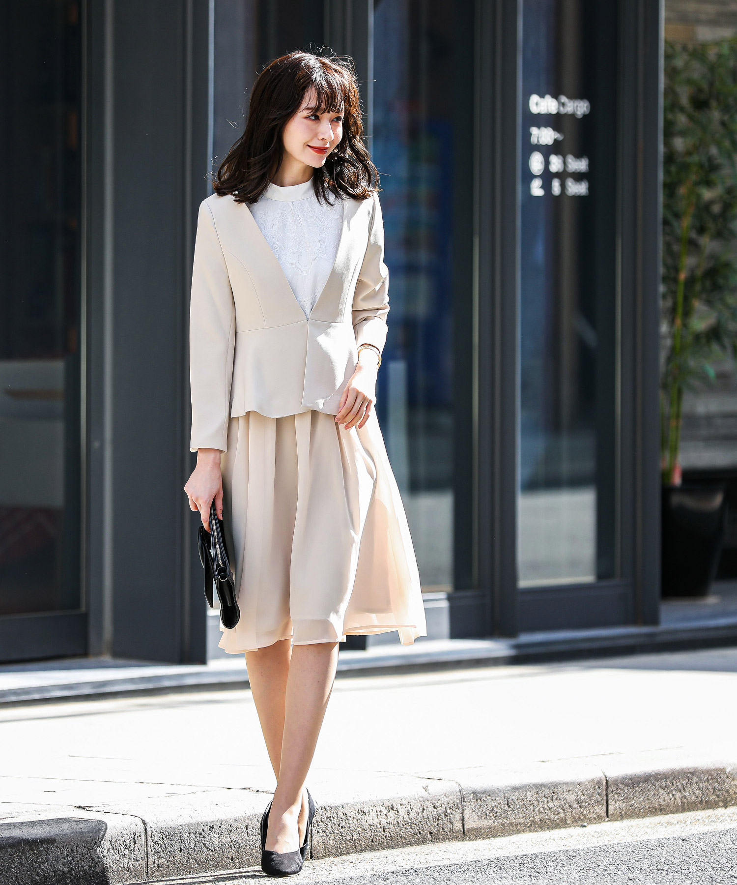 10%OFFクーポン発行中」スーツ 女の子 入学式 ワンピース 卒業式  