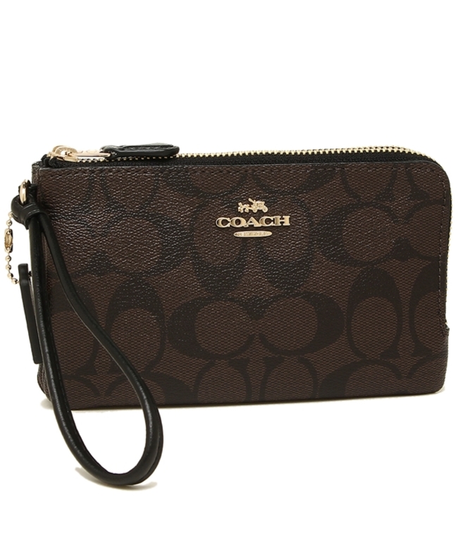 coach f87591 double corner zip