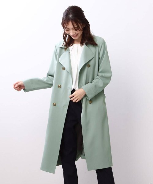 通勤 セレモニー 防花粉トレンチコート シューラルー ドレスキップ Shoo La Rue Dreskip Magaseek