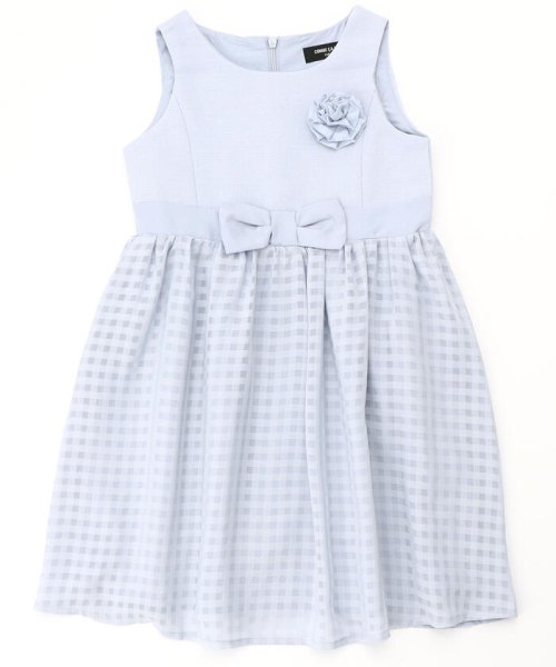 コサージュ付き ワンピース 100 130cm コムサイズム キッズ Comme Ca Ism Kids Magaseek