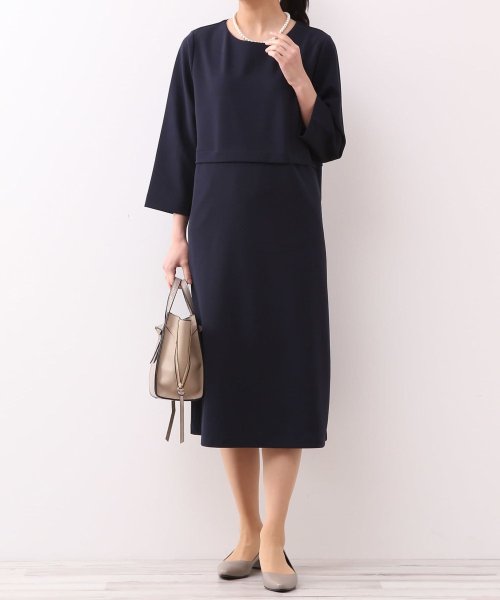 Noir 入卒園式 卒業式 入学式などに困らない 大人のきちんとワンピース メルローズ クレール Melrose Claire Magaseek