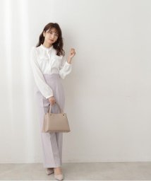 PROPORTION BODY DRESSING(プロポーション　ボディドレッシング)/【セットアップ対応商品】ハイウエストストレートフレアーパンツ/グレー