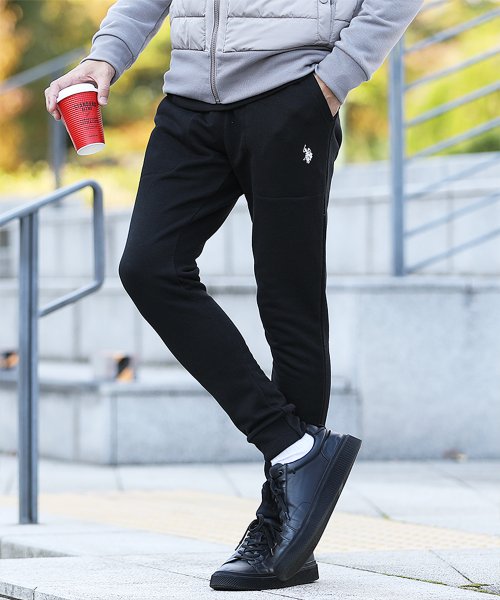 セール Us Polo Assn 別注 ジョガーパンツ ジョガーパンツ メンズ スウェットパンツ リブ パンツ きれいめ ボトムス ジギーズショップ Jiggys Shop Magaseek