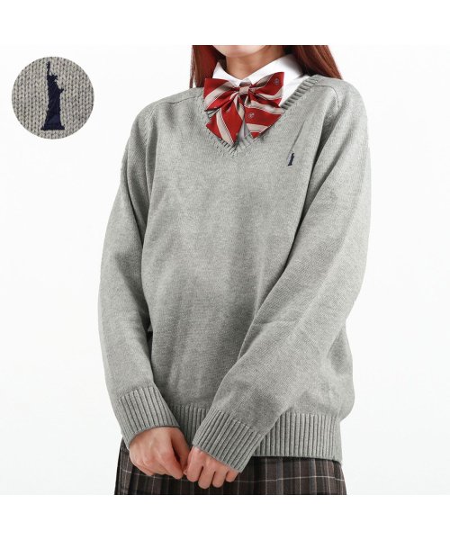 イーストボーイ ニットプルオーバー Eastboy セーター スクールセーター Vネック 学生 女子高生 高校生 ブランド イーストボーイ Eastboy Magaseek