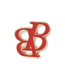 BEAMS BOY(ビームスボーイ)/O.BBロゴPINS/RED