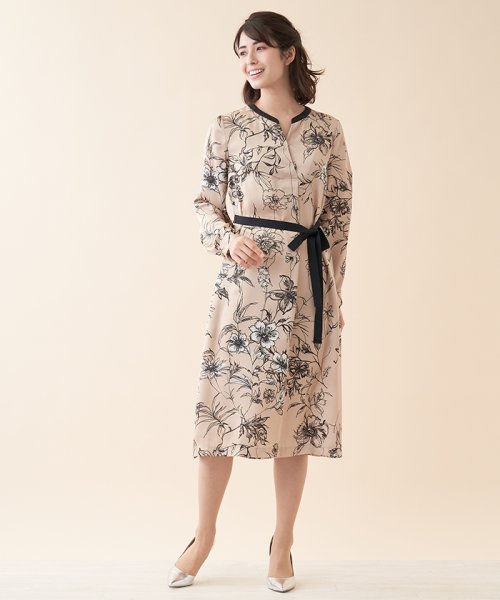 セール プリントワンピース レリアンプラスハウス Leilian Plus House Magaseek