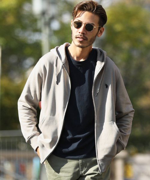 セール Us Polo Assn 別注zipパーカー パーカー メンズ パーカ おしゃれ ブランド スウェット ジップパーカー ジップ トップス ジギーズショップ Jiggys Shop Magaseek