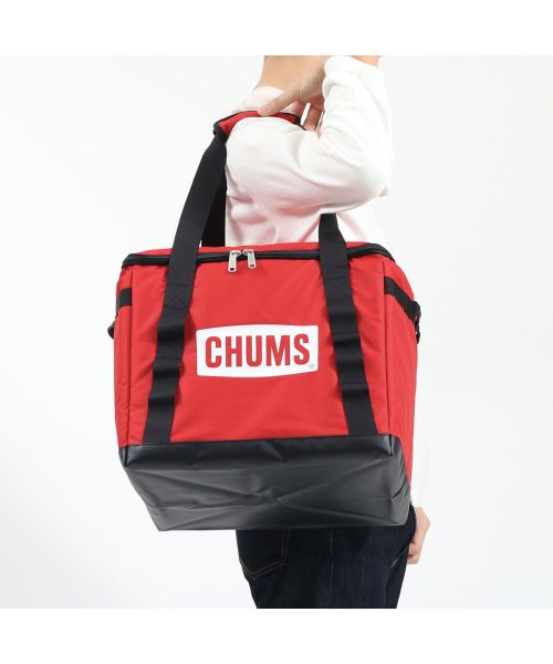 CHUMS(チャムス)/【日本正規品】 チャムス コンテナバッグ CHUMS チャムスロゴフォーダブルボックスS キャンプ 折りたたみ 収納ボックス アウトドア CH60－3242/レッド