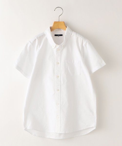 SHIPS KIDS(シップスキッズ)/SHIPS KIDS:オックスフォード ボタンダウン 半袖 シャツ(145～160cm)/ホワイト