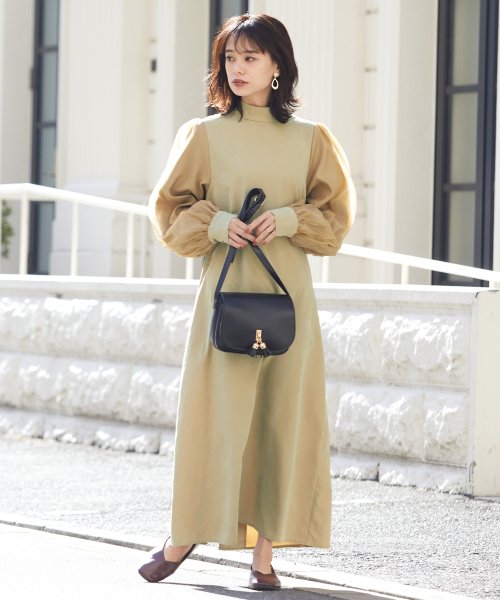 セール ピーチ オーガンジー袖ワンピース Happy急便 By Verita Jp Happy Exp Magaseek