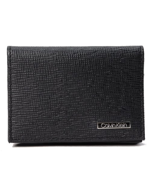 Calvin Klein(カルバンクライン)/【Calvin Klein】カルバンクライン カードケース 名刺入れ 31CK200003/BLACK